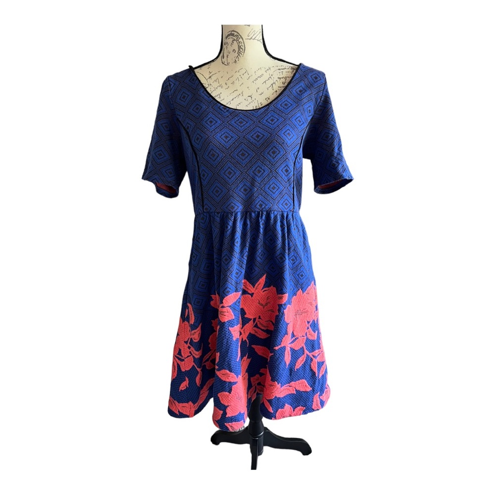 ANTHROPOLOGIE HD In Paris Blushed Blooms Dress - Picture 2 of 11